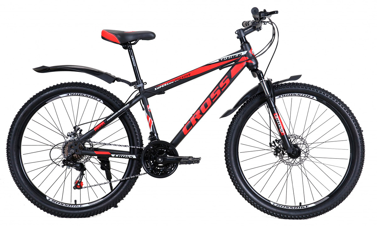 Фотография Велосипед Cross Spider  29" 2021, размер L, Черно-красный